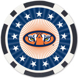 Auburn Tigers 100 Piece Poker Chips by MasterPieces Puzzle Company INC