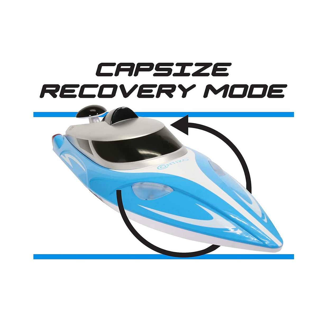 Contixo T2 Water Wizard RC Remote Control Speed Boat by Contixo