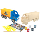 Semi Truck Wood Paint Set by MasterPieces Puzzle Company INC