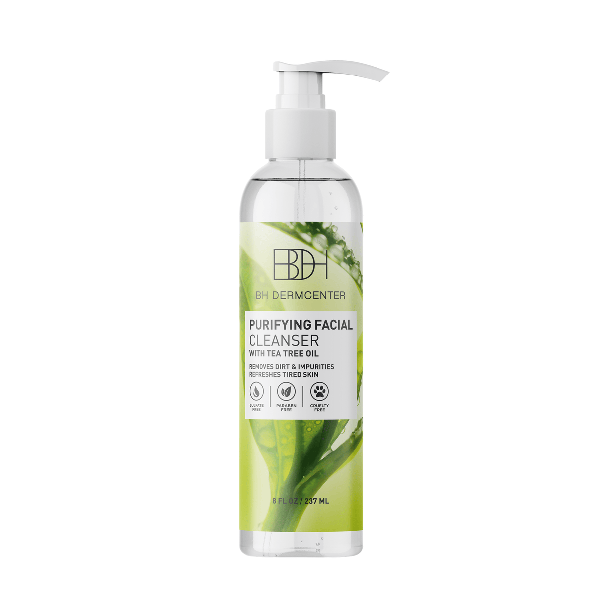 Tea Tree Purifying Facial Cleanser by BH Dermcenter - 8 FL OZ / 237 ML by  Los Angeles Brands