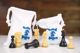 The 4" Zagreb Chess Set Combo by Chess House