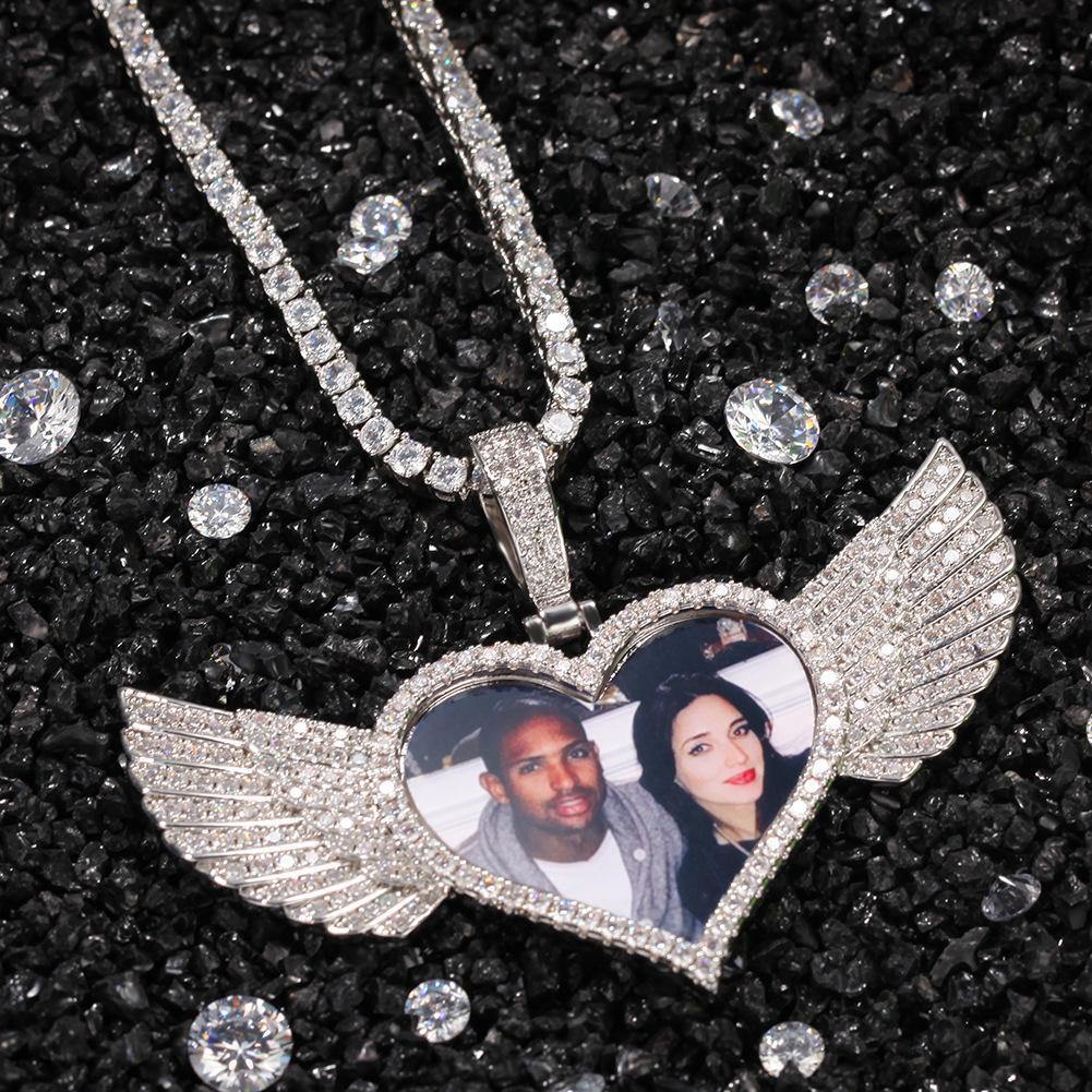 THE CUPID® - Custom Iced Photo Pendant by Bling Proud | Urban Jewelry Online Store