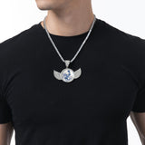 THE FLYING ANGEL® - Custom Round Photo Pendant by Bling Proud | Urban Jewelry Online Store