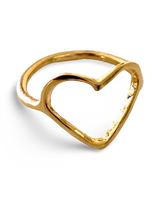 Heart Shaped Ring by The Urban Charm by The Urban Charm