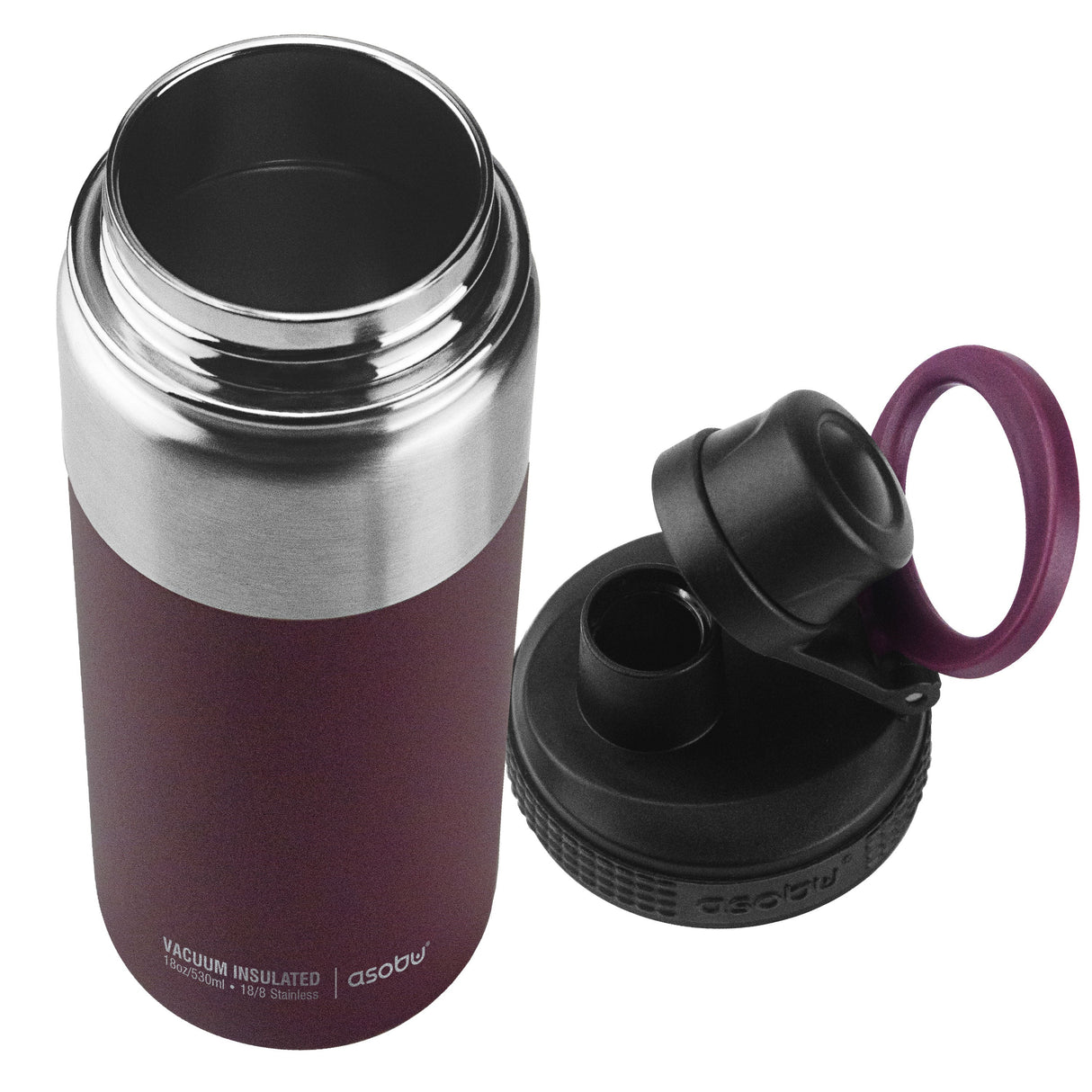 Burgundy Alpine Flask by ASOBU®