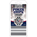 Houston Texans 20 Piece Poker Chips by MasterPieces Puzzle Company INC