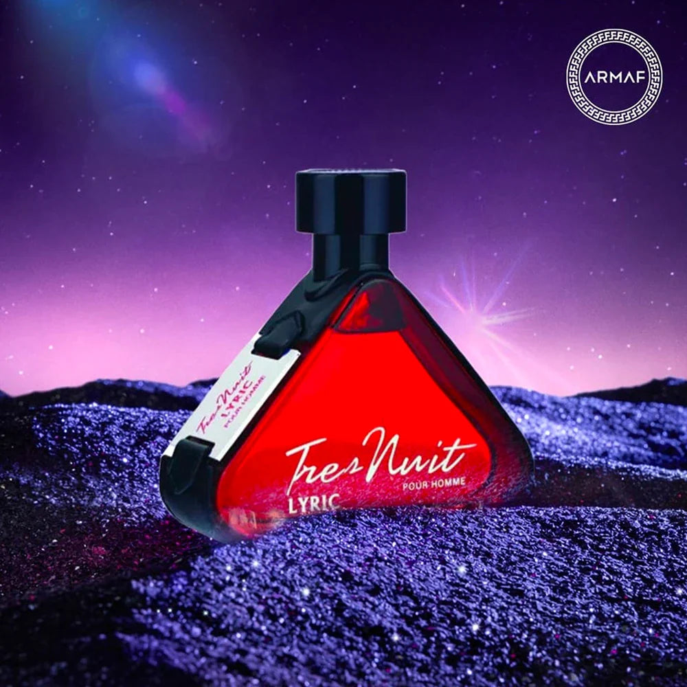 Tres Nuit Lyric 3.4 oz EDP for men by LaBellePerfumes