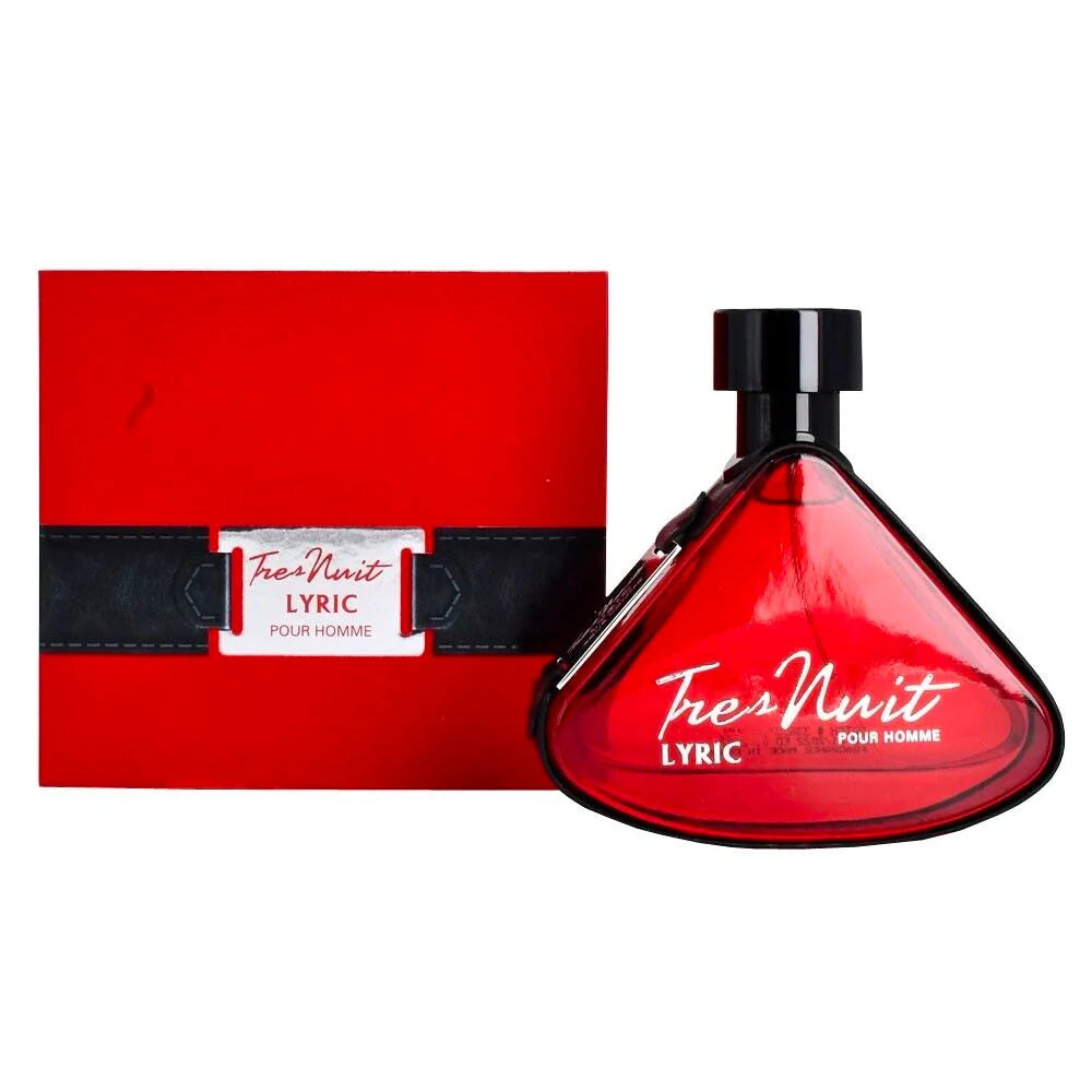 Tres Nuit Lyric 3.4 oz EDP for men by LaBellePerfumes