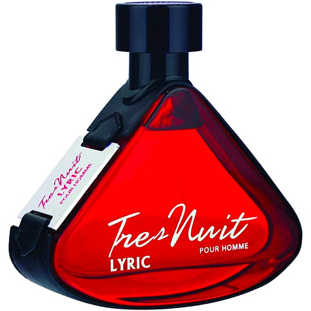 Tres Nuit Lyric 3.4 oz EDP for men by LaBellePerfumes