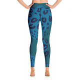 Women's Tropical Leopard Shark Yoga Leggings by Tropical Seas Clothing