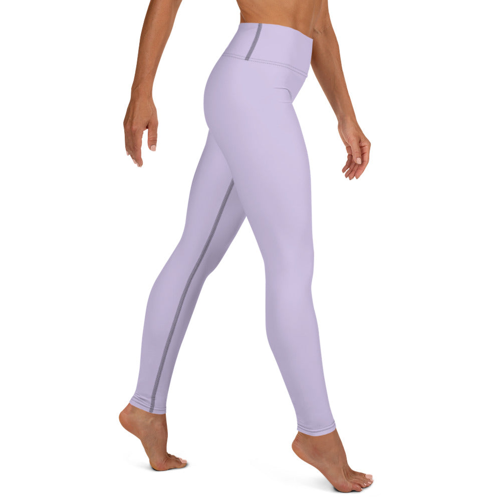 Women's Tropical Purple Sunset Yoga Leggings by Tropical Seas Clothing