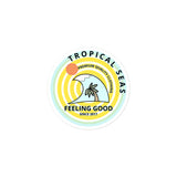 Feeling Good stickers by Tropical Seas Clothing