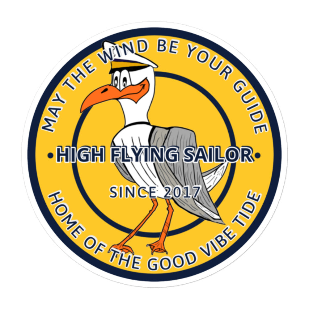 High Flying Sailor stickers by Tropical Seas Clothing