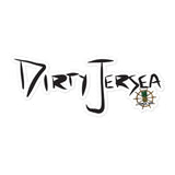 Dirty Jersea stickers by Tropical Seas Clothing