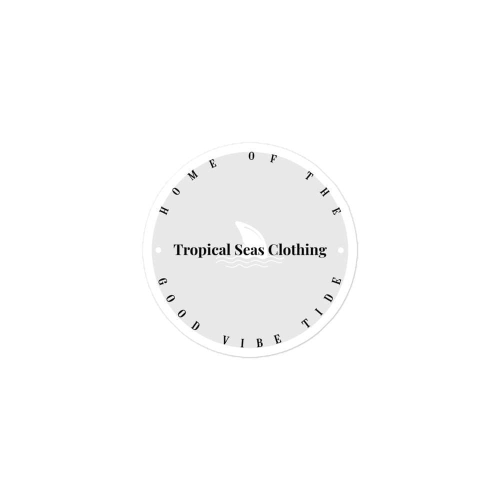 New Tropical Seas Logo stickers by Tropical Seas Clothing