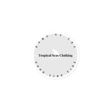 New Tropical Seas Logo stickers by Tropical Seas Clothing