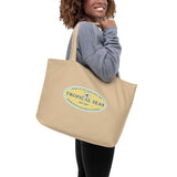 Large Dreamland Organic Tote Bag by Tropical Seas Clothing