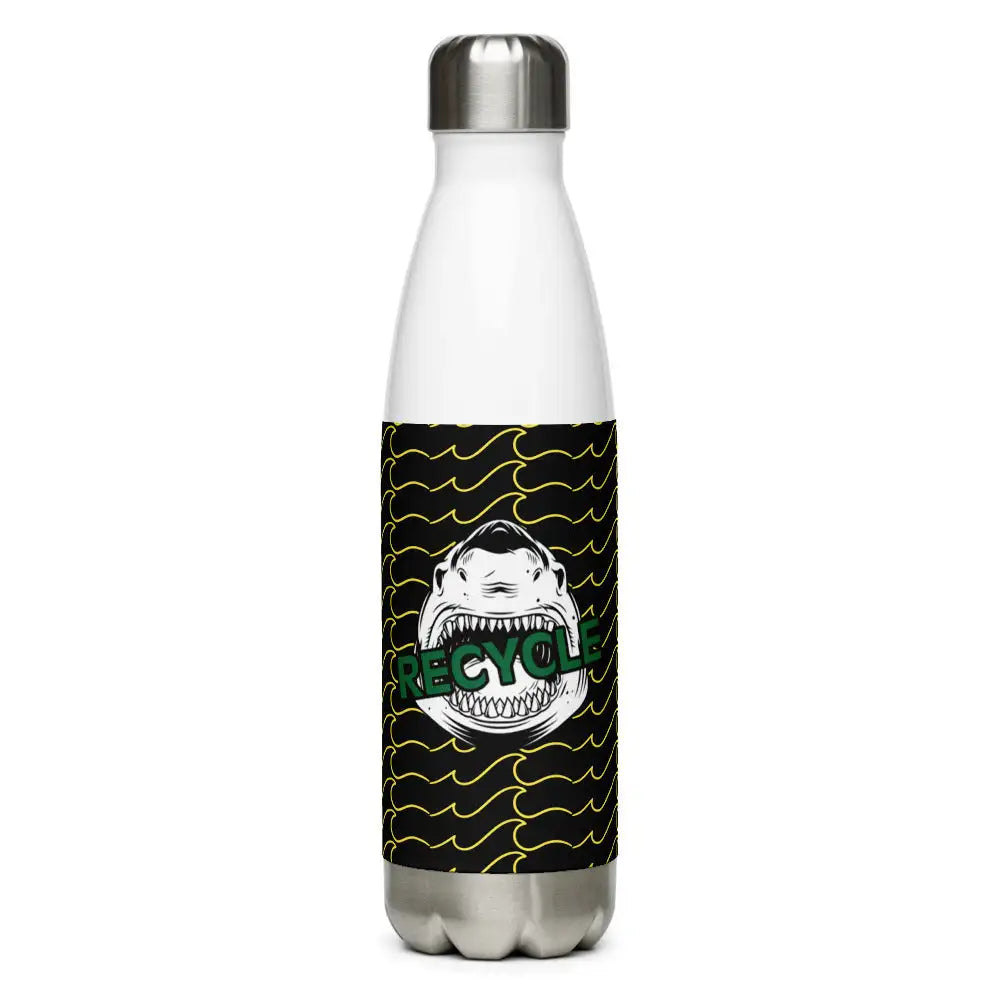 Resharkle Stainless Steel Water Bottle by Tropical Seas Clothing