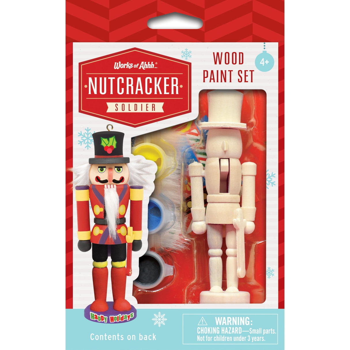 Nutcracker Soldier Ornament Wood Paint Kit by MasterPieces Puzzle Company INC