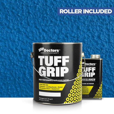 Tuff Grip or Tuff Grip Extreme - Aggressive Traction Non-Skid Floor Paint by SlipDoctors