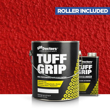 Tuff Grip or Tuff Grip Extreme - Aggressive Traction Non-Skid Floor Paint by SlipDoctors