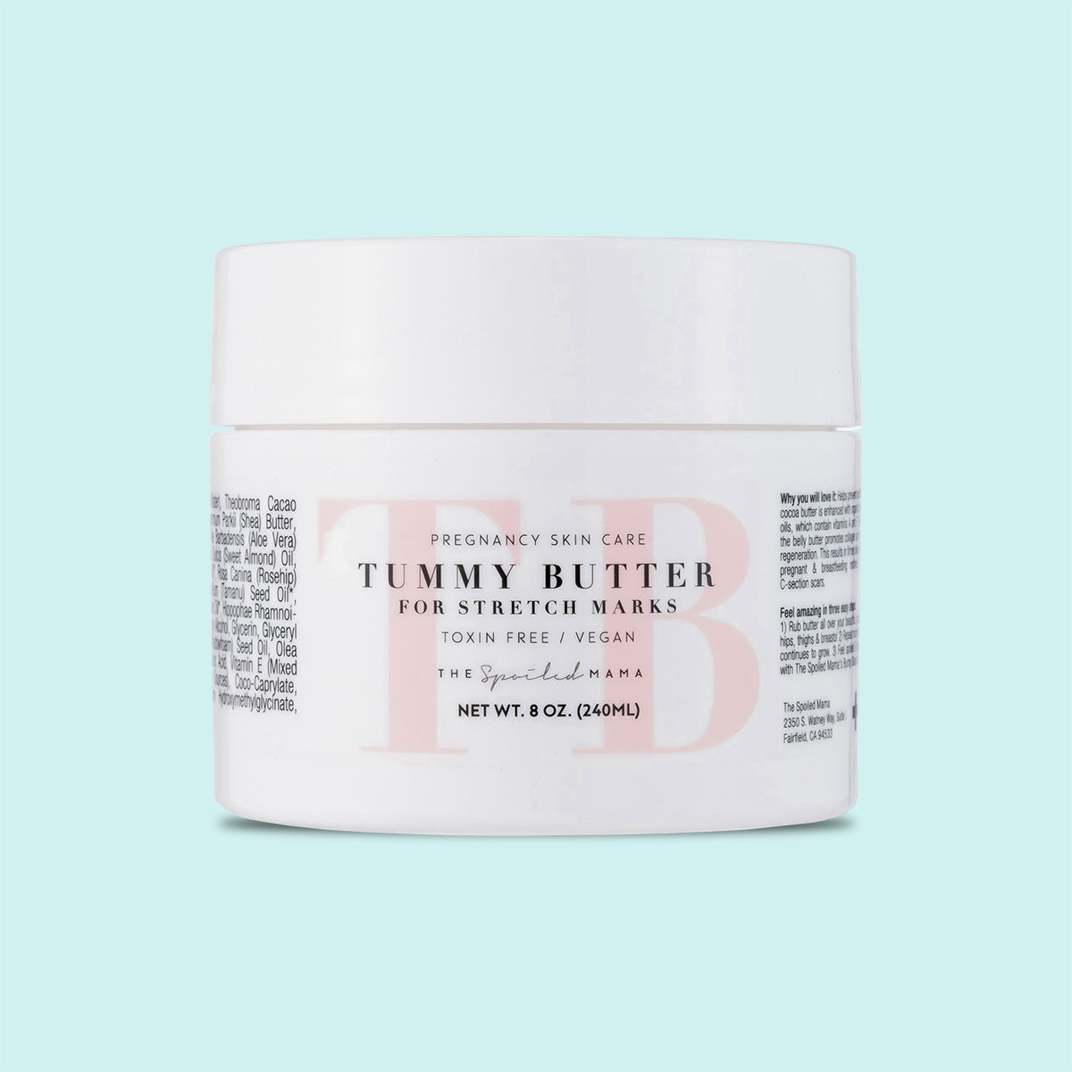 Tummy Butter for Stretch Marks by The Spoiled Mama