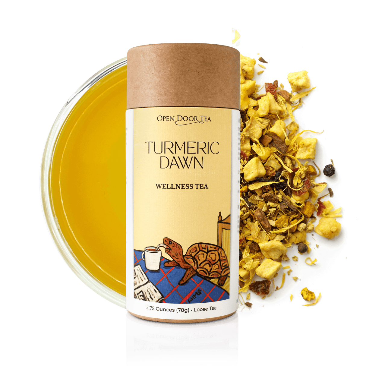 Turmeric Dawn by Open Door Tea CT