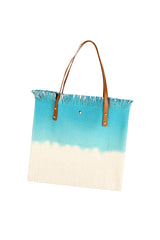 Tie-dye Color-block Tote by Embellish Your Life