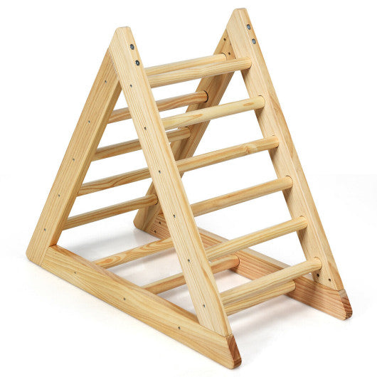 Wooden Triangle Climber for Toddler Step Training