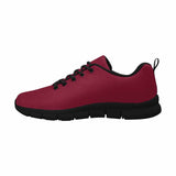 Sneakers for Women, Burgundy Red by inQue.Style