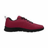 Sneakers for Women, Burgundy Red by inQue.Style