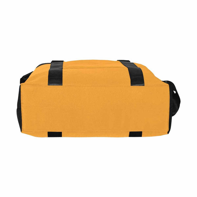 Travel Bag, Yellow Orange , Carry by inQue.Style