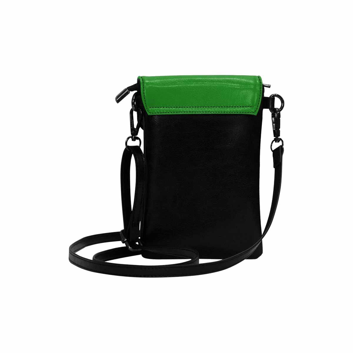 Womens Cell Phone Purse, Forest Green by inQue.Style