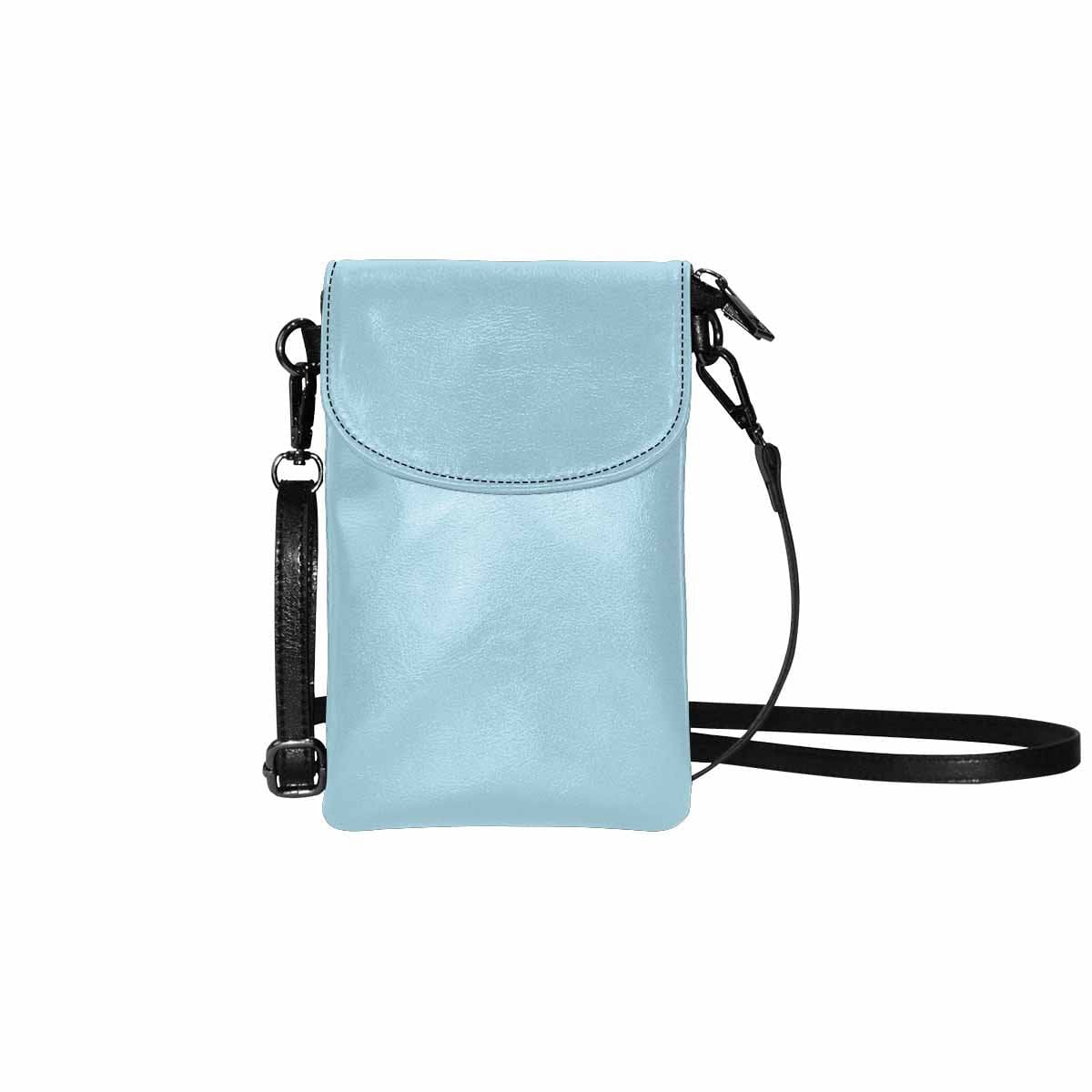 Womens Cell Phone Purse, Light Blue by inQue.Style