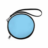 Womens Round Handbag, Light Blue by inQue.Style