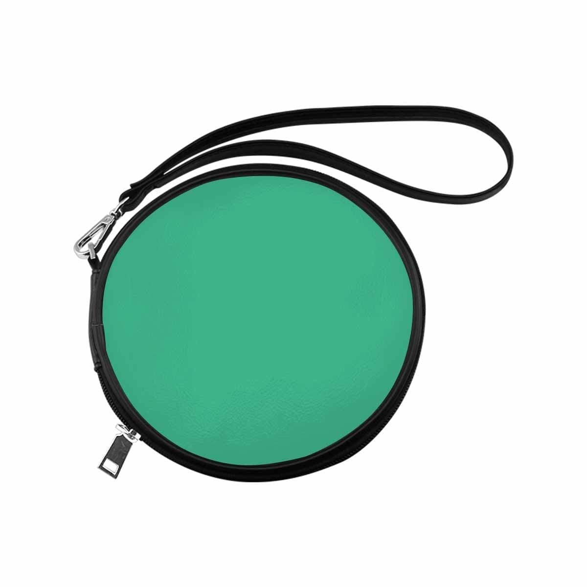 Womens Round Handbag, Mint Green by inQue.Style