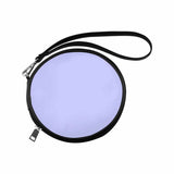 Womens Round Handbag, Periwinkle Purple by inQue.Style