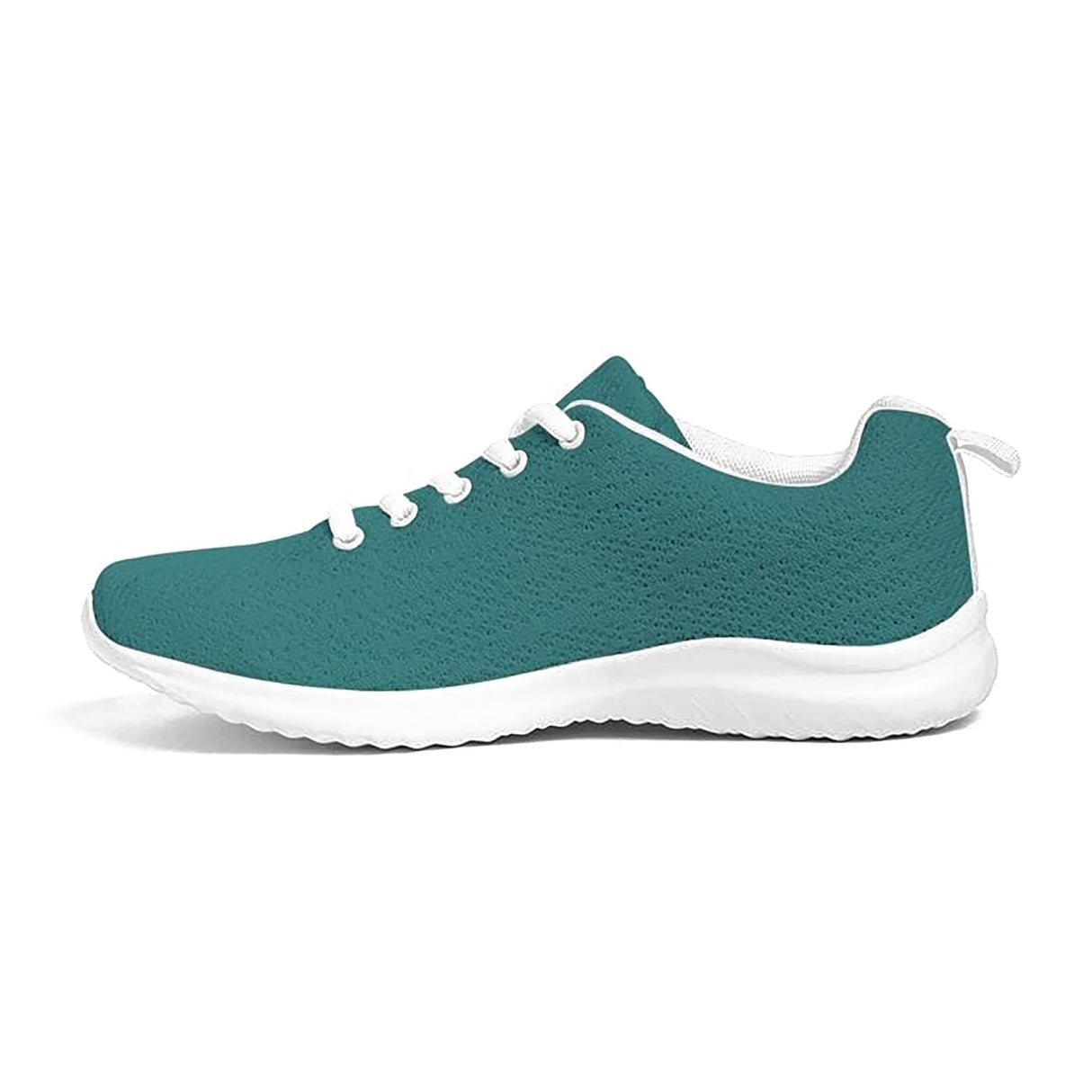 Womens Sneakers - Canvas Running Shoes, Teal Green by inQue.Style