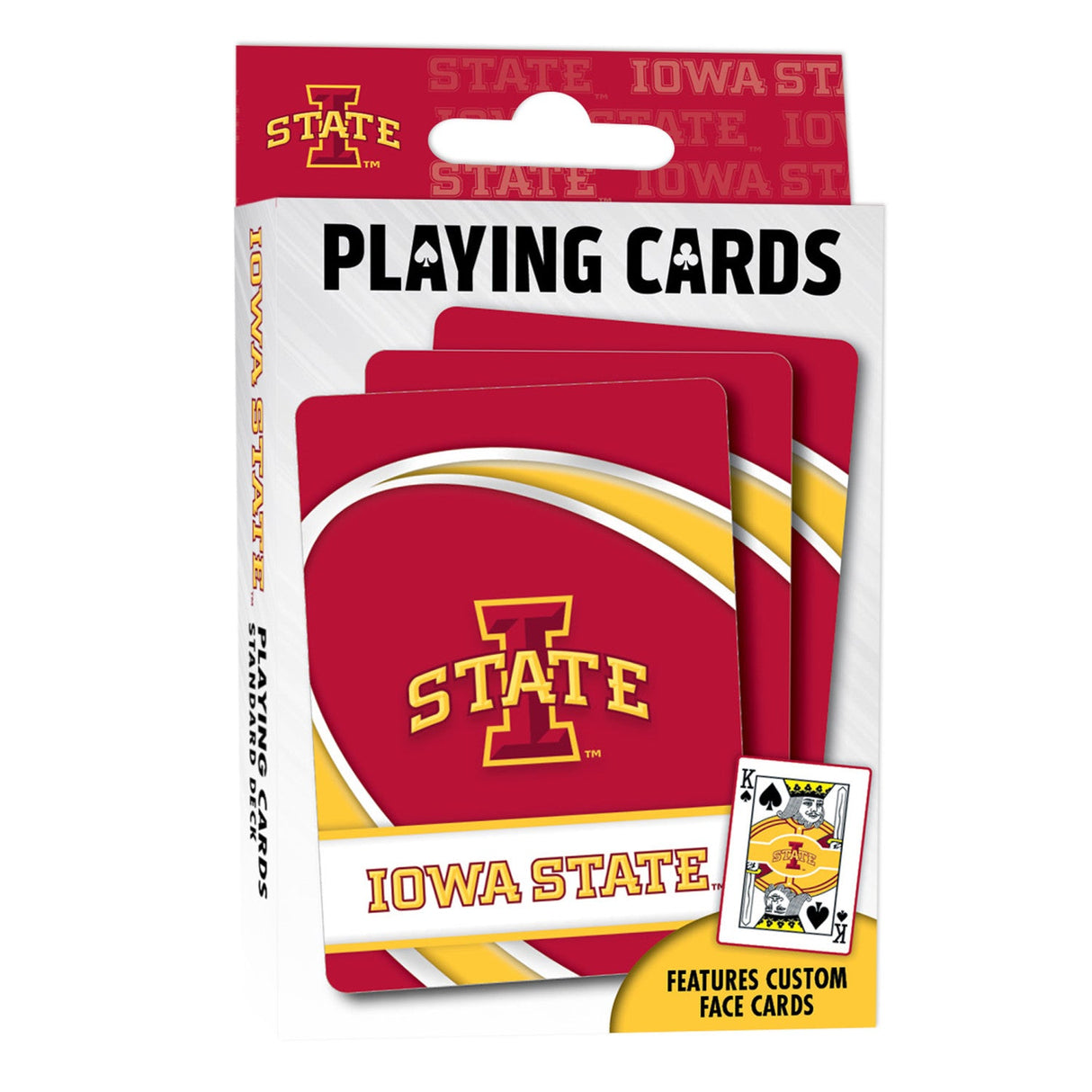 Iowa State Cyclones Playing Cards - 54 Card Deck by MasterPieces Puzzle Company INC