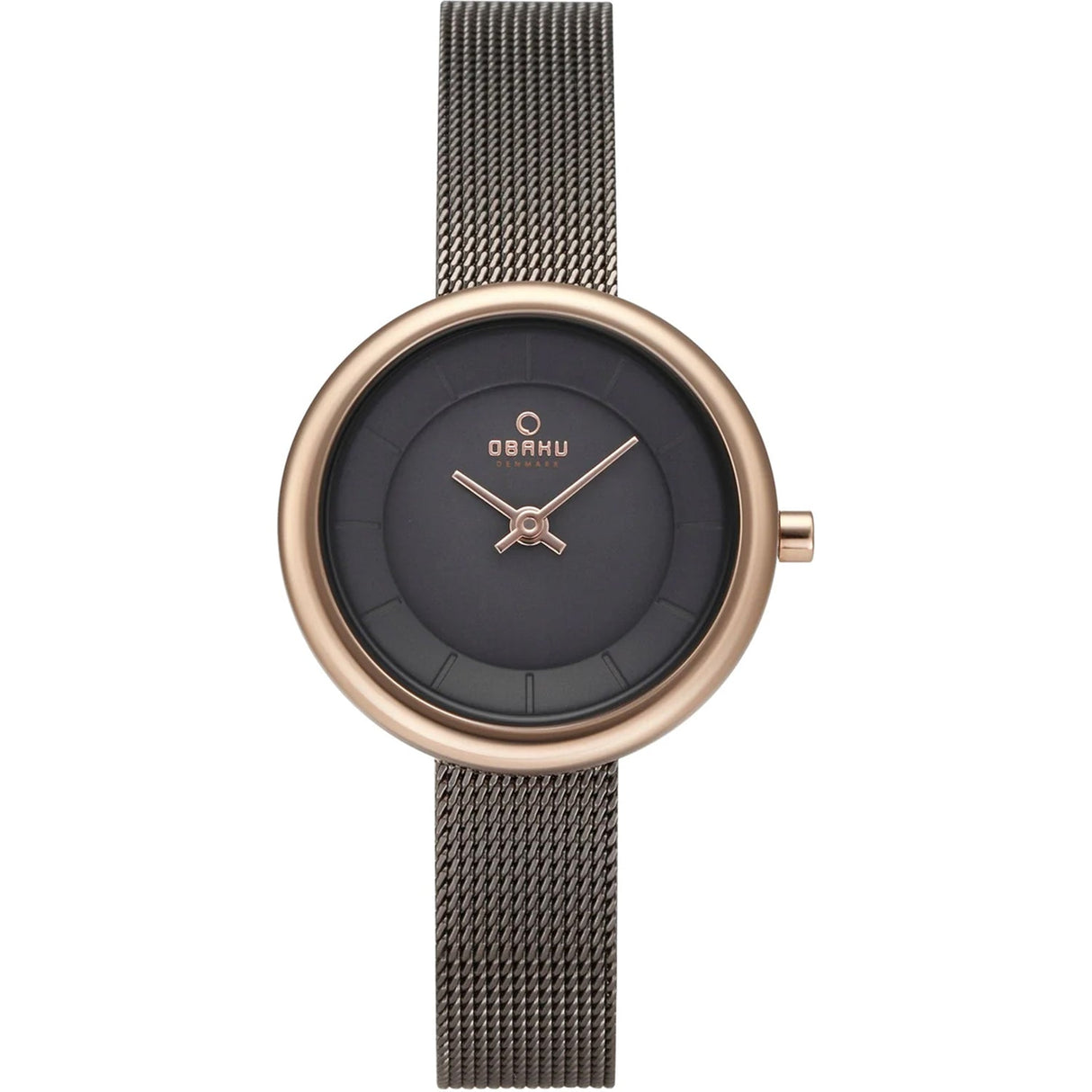 Obaku Women's Classic Black Dial Watch - V146LXVJMJ by Balec Group