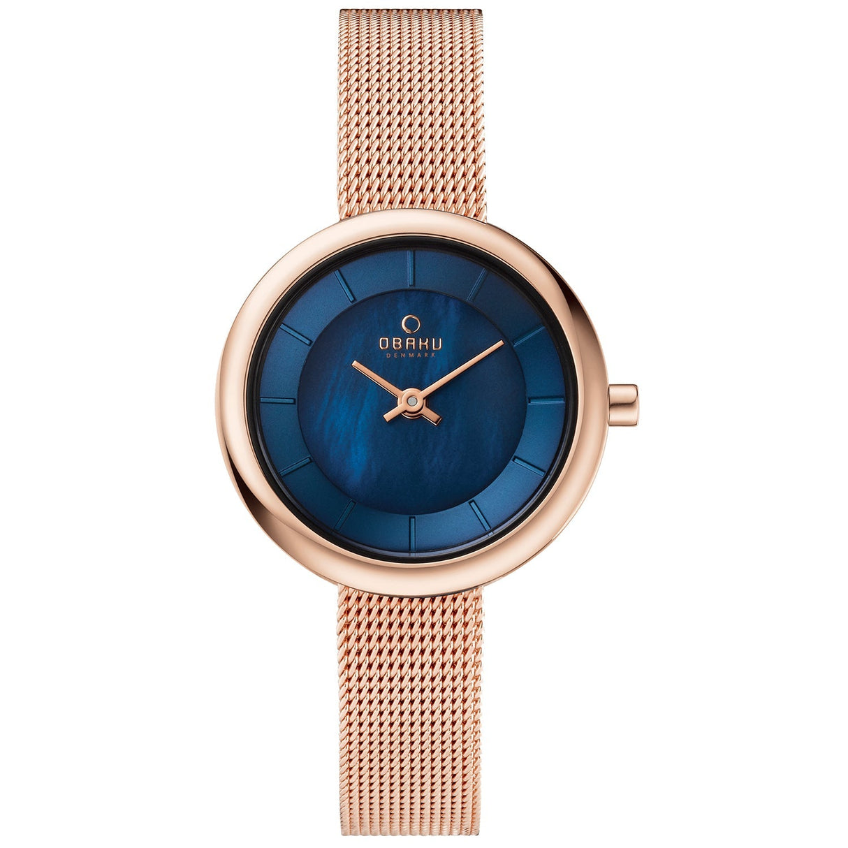 Obaku Women's Stille Blue Dial Watch - V146LXVLMV by Balec Group