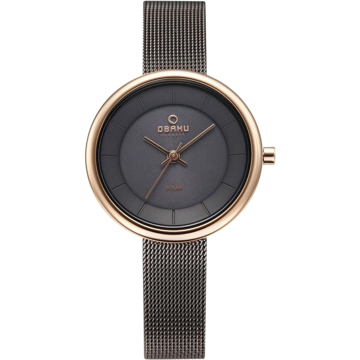 Obaku Women's Lys Black Dial Watch - V206LRVJMJ by Balec Group