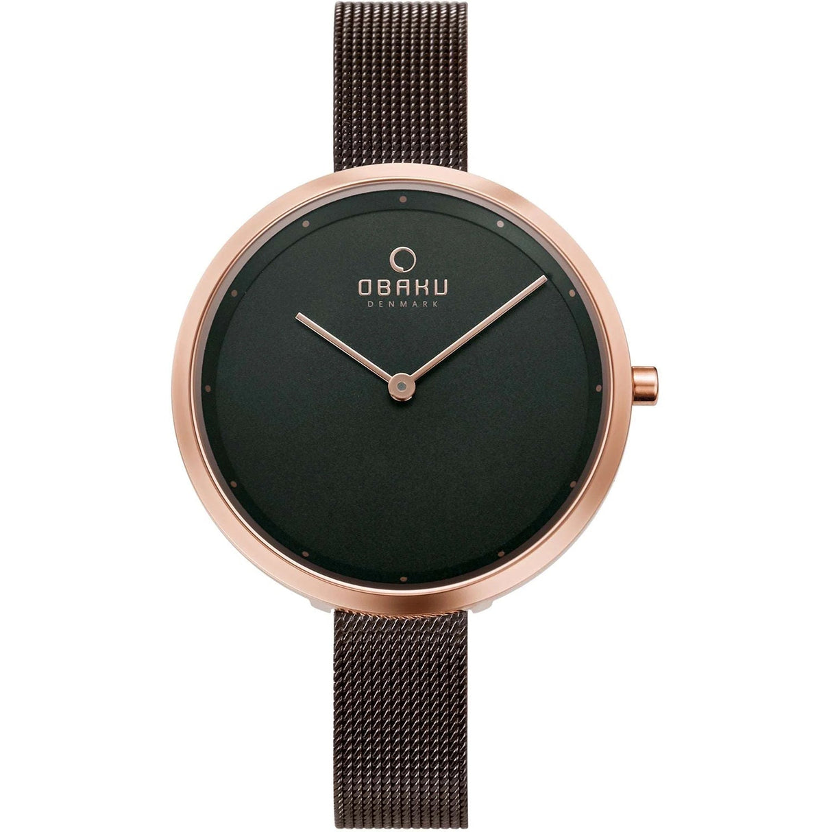 Obaku Women's Classic Brown Dial Watch - V227LXVNMN by Balec Group