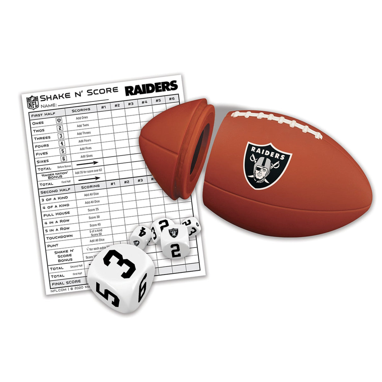 Las Vegas Raiders Shake n' Score by MasterPieces Puzzle Company INC