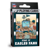 Philadelphia Eagles Fan Deck Playing Cards - 54 Card Deck by MasterPieces Puzzle Company INC