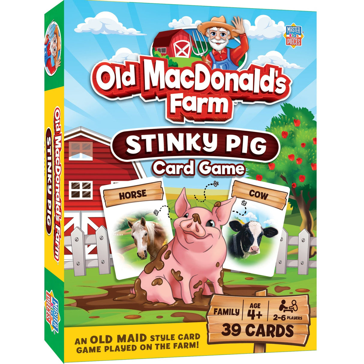 Old MacDonald's Farm - Stinky Pig Card Game by MasterPieces Puzzle Company INC