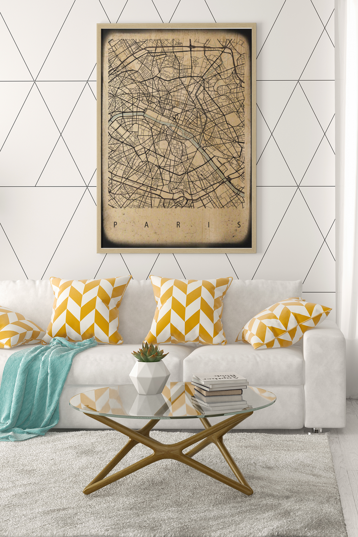 Portrait Map Any City Personalised 2022 Wall Decor Print with 10 New Styles by WinsterCreations™ Official Store