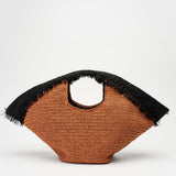 Virgo Italian Knit Leather Bag by Ladiesse