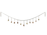 Warm Tonal Healing Crystal Garland by Ariana Ost