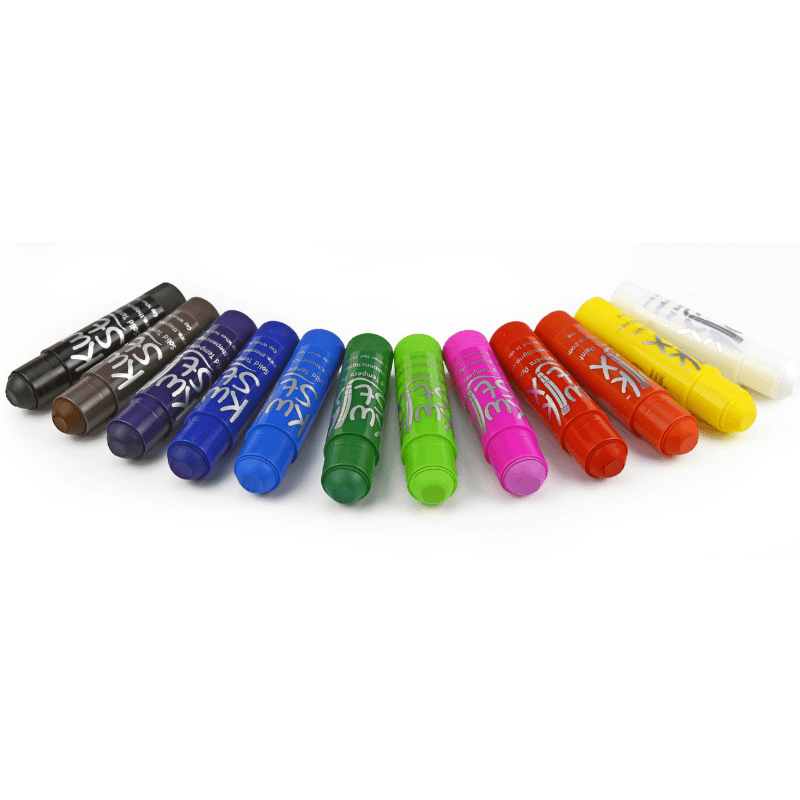 Kwik Stix Class Pack, 144 Classic Colors - 12 of each color by The Pencil Grip, Inc. - Vysn